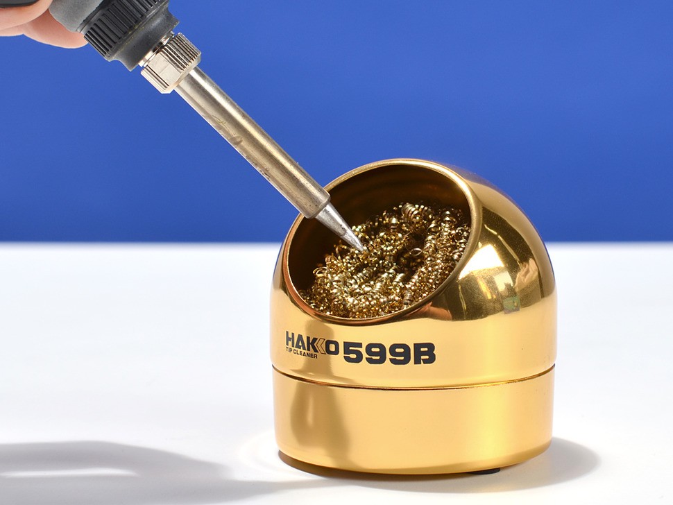 SOLDER TIP CLEANING WIRE AND HOLDER